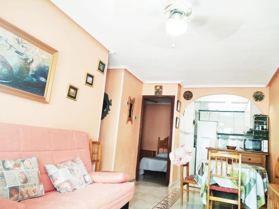 Apto Con Terraza Y 2 Dormitorios. 600 Megas Wifi. Santa Pola Kültér fotó